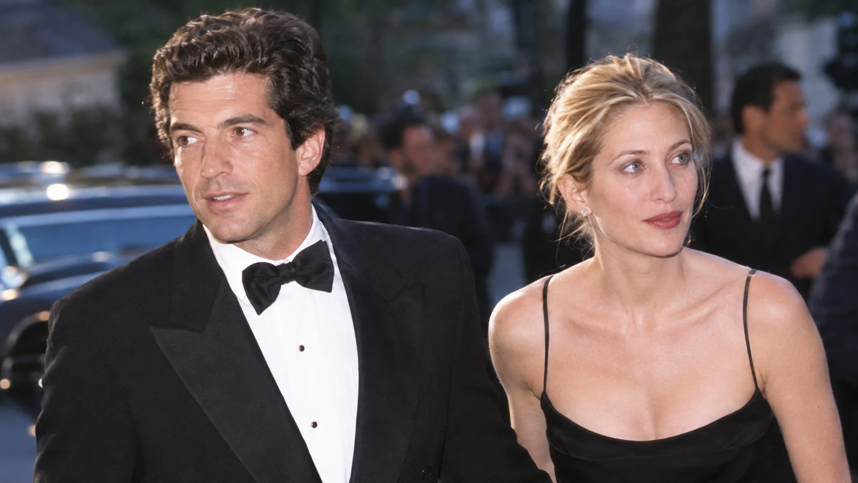 JFK Jr. and Carolyn Bessette