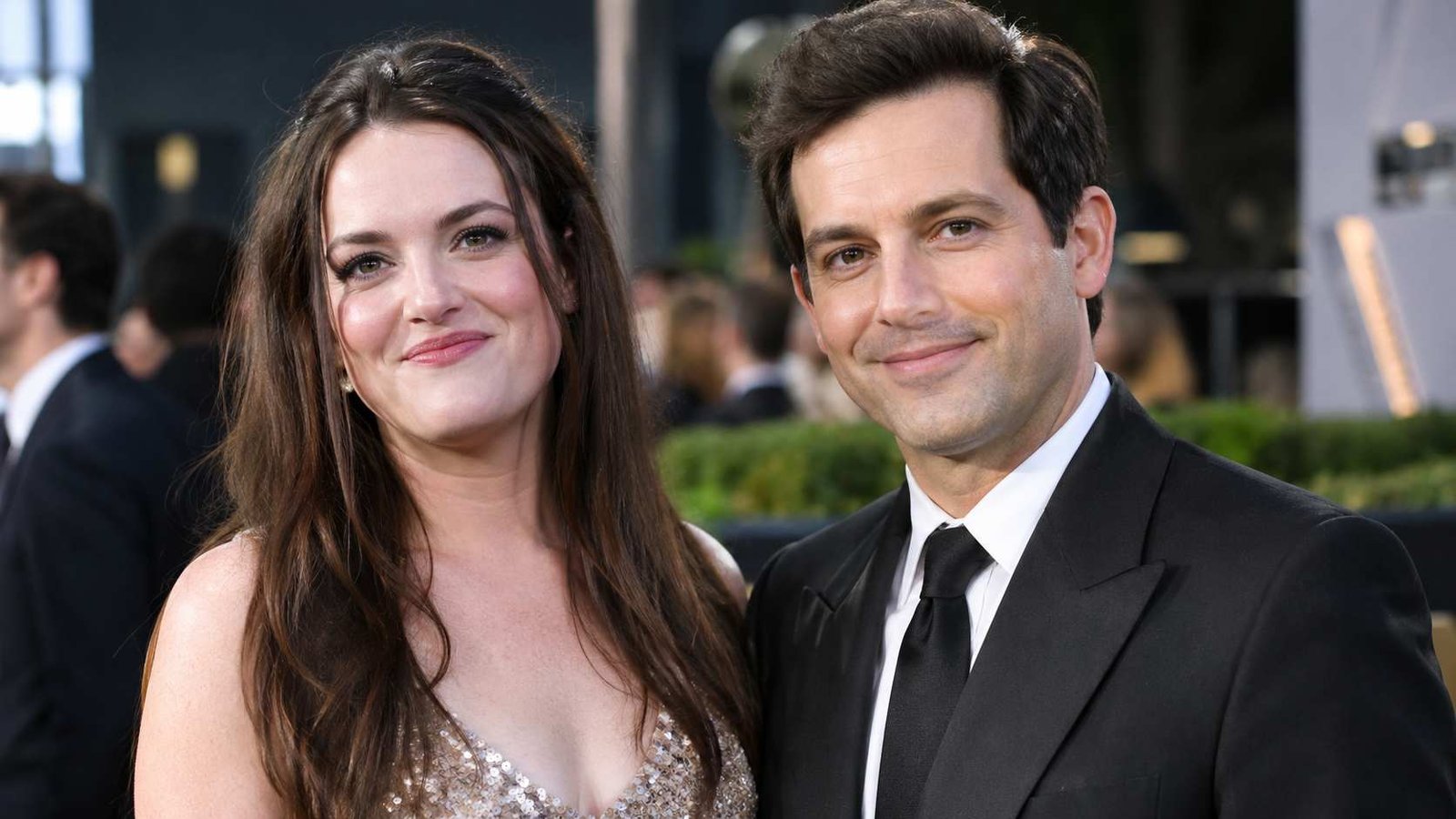 Meg Stalter and Paul Downs